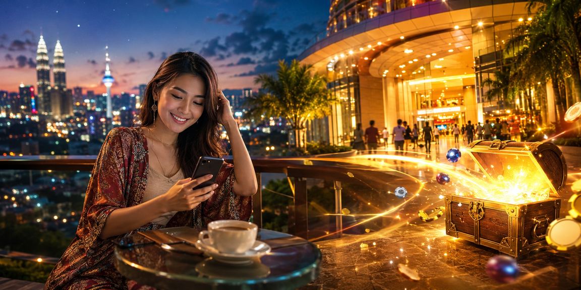 Pengguna dari Kedah mengakses platform e-sukan surga11 menggunakan telefon bimbit