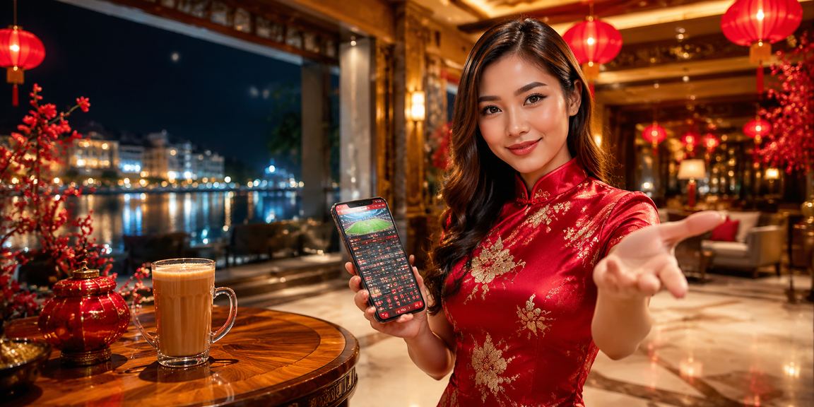 Pengguna Malaysia mengakses platform e-sukan surga11 melalui telefon bimbit