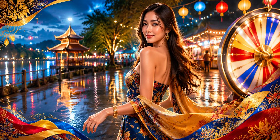 Roda roulette bergaya batik Malaysia di platform kasino surga11